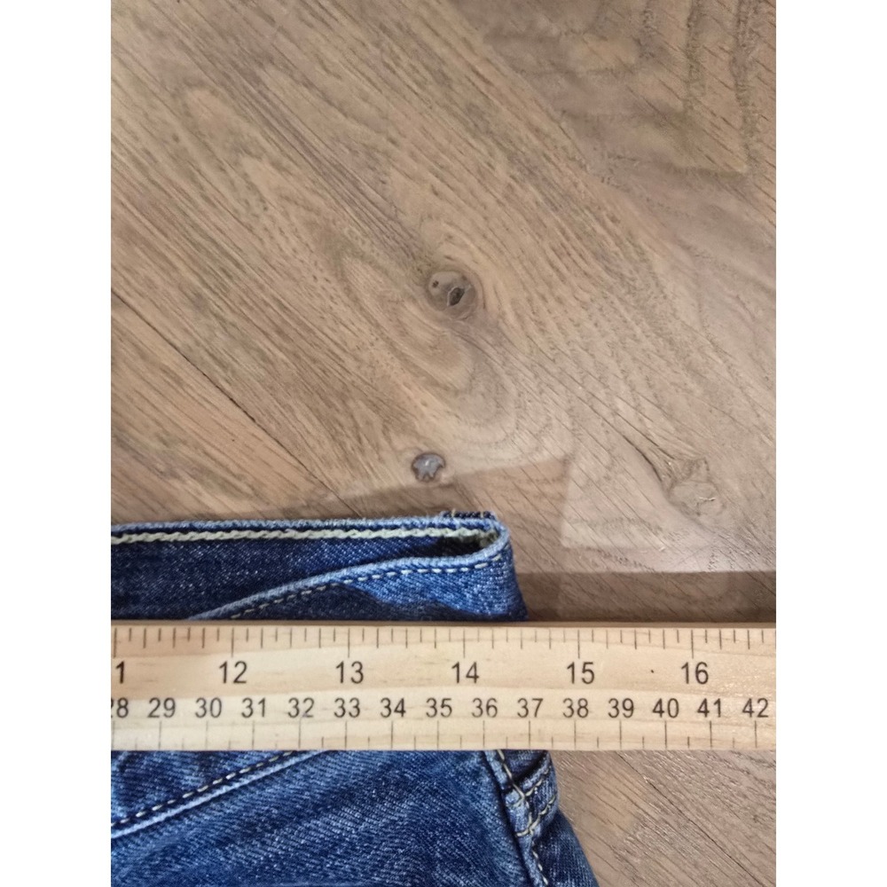 Levi Strauss Co Low Pro Straight Womens Blue Denim Jeans Size 26 - Picture 4 of 10